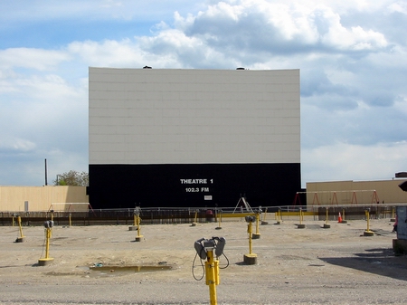Ford-Wyoming Drive In Dearborn - Screen 1 - Photo From Water Winter Wonderland